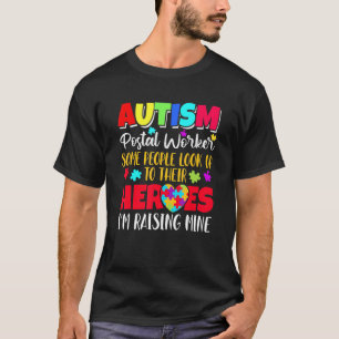 Camiseta Trabajador postal con autismo algunas personas mir
