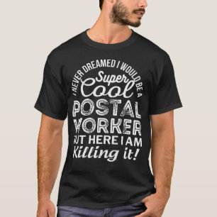 Camiseta Trabajador Postal Divertido Por Correo
