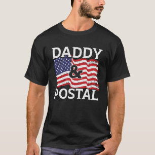 Camiseta Trabajador Postal EEUU Bandera Correo Escort Papi