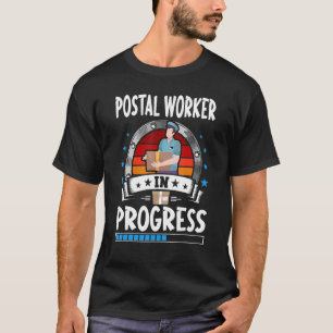 Camiseta Trabajador Postal En Curso Estudiante De Formación