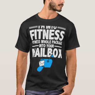 Camiseta Trabajador postal Estoy en forma de correo complet