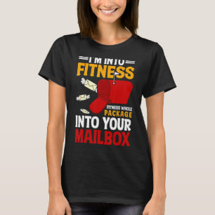 Camiseta Trabajador postal Estoy en forma de correo complet