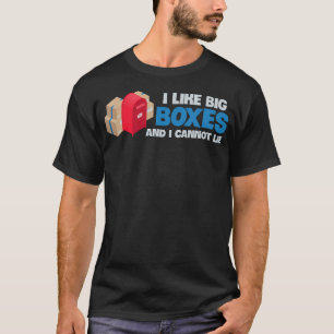Camiseta Trabajador Postal Grandes Cajas Paquete Buzón Ruta
