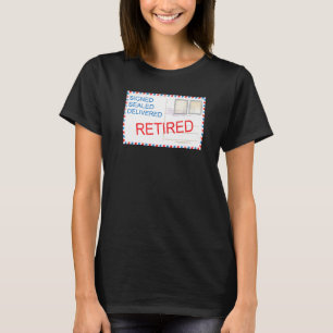 Camiseta Trabajador Postal Jubilación Cartero Jubilado Repa