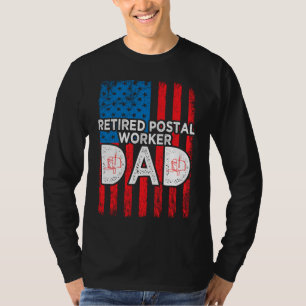 Camiseta Trabajador Postal Jubilado con Éxito Reparto de Co