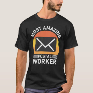 Camiseta Trabajador postal más asombroso