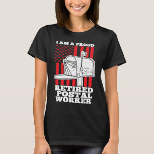 Camiseta Trabajador Postal Retirado Ama a Mailman Retiremen