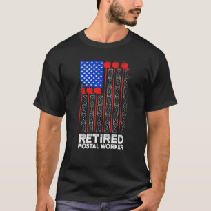 Camiseta Trabajador postal retirado Aprenda Jubilación de M