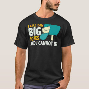 Camiseta Trabajador postal retirado de la oficina de correo