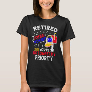 Camiseta Trabajador postal retirado Mailman