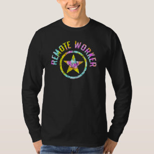 Camiseta Trabajador remoto WFH Trabajo desde la vida en cas