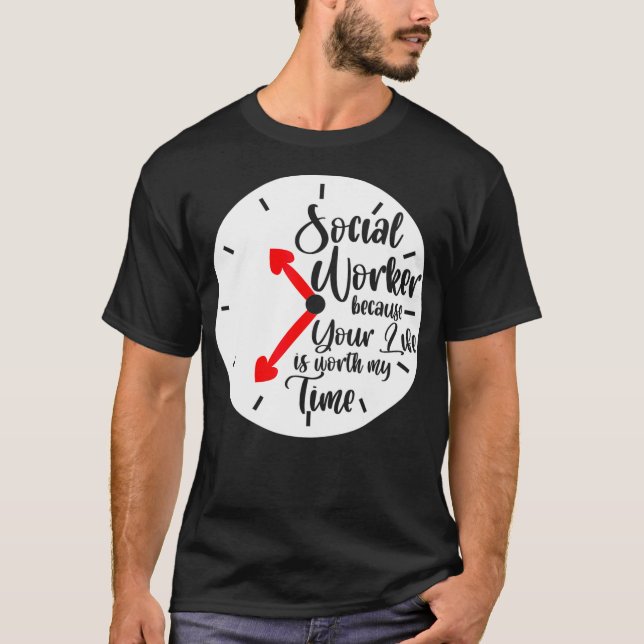 Camiseta Trabajador social (Anverso)
