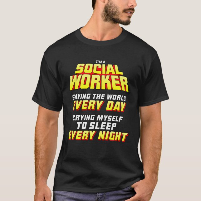 Camiseta Trabajador Social (Anverso)