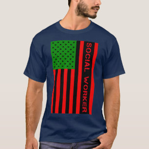 Camiseta Trabajador social Bandera de UNIA Panamericana
