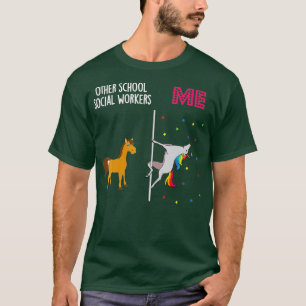 Camiseta Trabajador social escolar Unicorn Otros tuyos