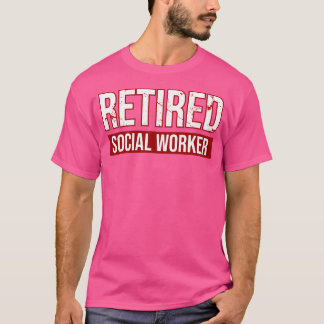 Camiseta Trabajador social jubilado