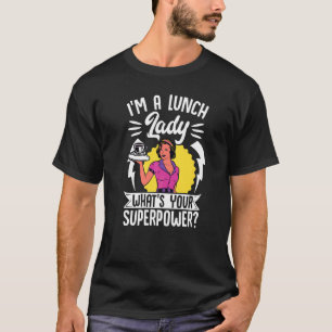 Camiseta Trabajadora de Cafetería Escolar Señora del Almuer