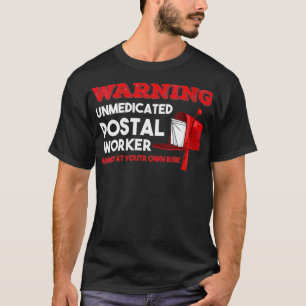 Camiseta Trabajadora de correos divertida dice no ser médic