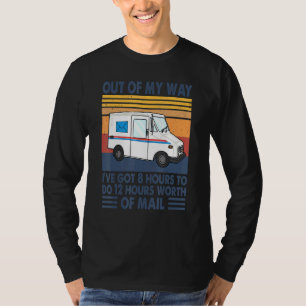 Camiseta Trabajadora Postal De Mi Camino Tengo 8 Horas Por 