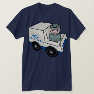 Camiseta Trabajadora Postal de Pequeñas Personas