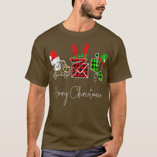 Camiseta Trabajadora Postal Feliz Navidad Graciosa Navidad