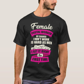 Camiseta Trabajadora postal mujer regalo de Chica