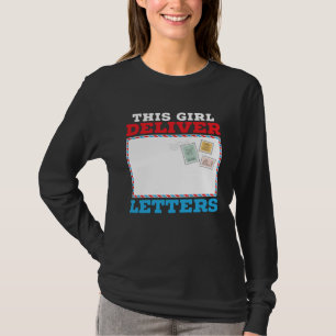 Camiseta Trabajadora Postal Señora Correo Entrega Envío Cor
