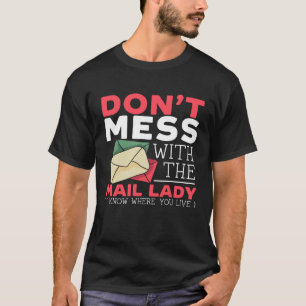 Camiseta Trabajadora Postal Señora de Correos Entrega Envío