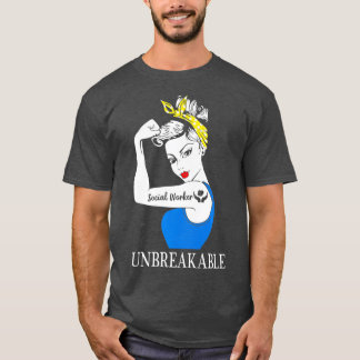 Camiseta Trabajadora social: inquebrantable regalo perfecto