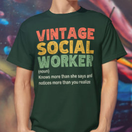 Camiseta Trabajadora social veneciana trabajadora laboral d