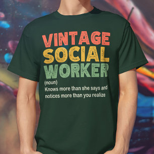 Camiseta Trabajadora social veneciana trabajadora laboral d