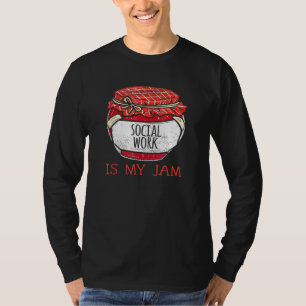Camiseta Trabajadoras sociales divertidas citan meme trabaj