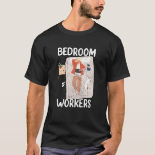 Camiseta Trabajadores De Dormitorios De Trabajo En Construc