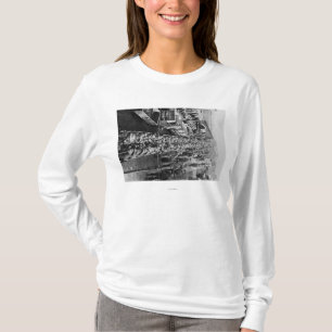 Camiseta Trabajadores de mina de la ocasión que cargan par