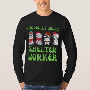 Camiseta Trabajadores de refugio para animales Navidades de
