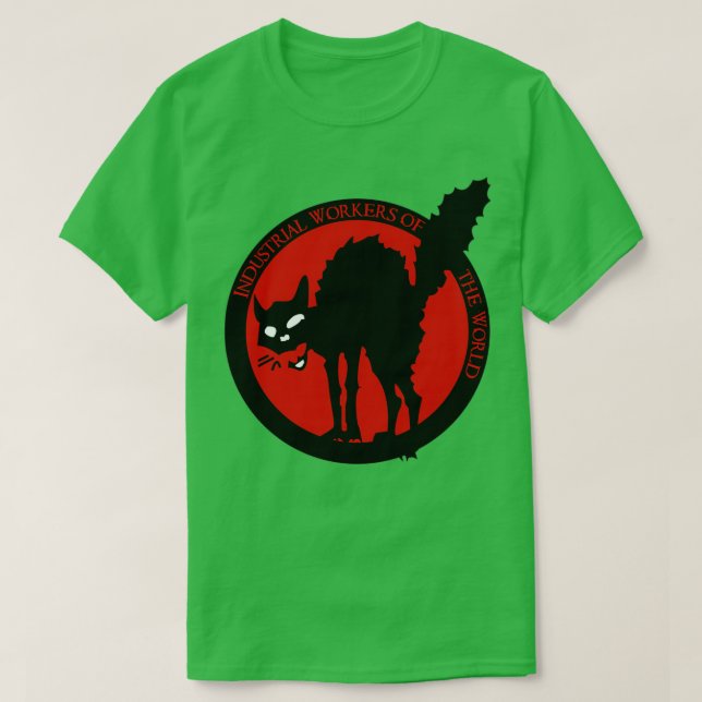 Camiseta trabajadores industriales del mundo sabo tabby (Diseño del anverso)