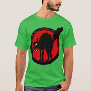 Camiseta trabajadores industriales del mundo sabo tabby