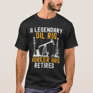 Camiseta Trabajadores jubilados de la plataforma petrolífer
