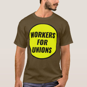 Camiseta Trabajadores Para Sindicatos