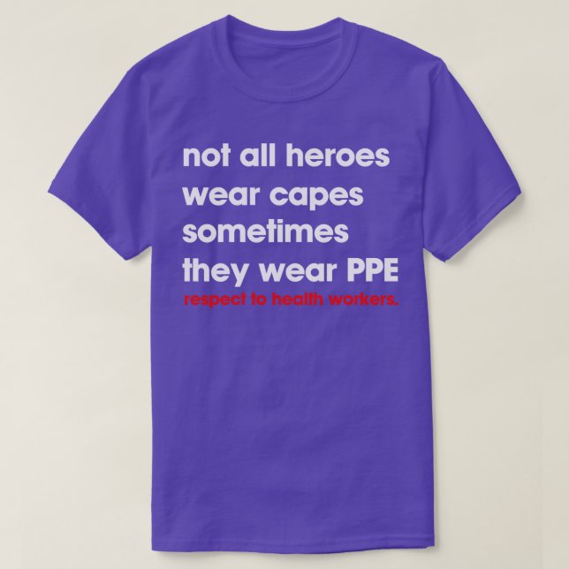 Camiseta trabajadores sanitarios (Diseño del anverso)