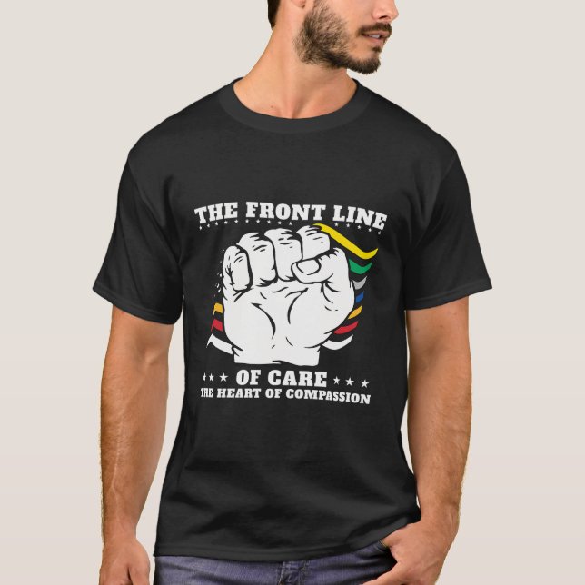 Camiseta Trabajadores Sindicales Socorristas de EE. UU. Ban (Anverso)