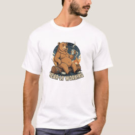 Camiseta Trabajando a duras penas