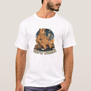 Camiseta Trabajando a duras penas