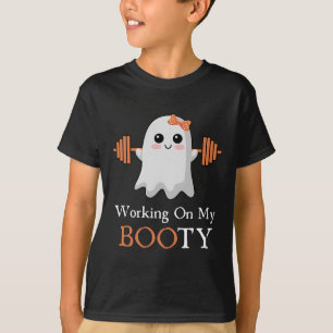 Camiseta Trabajando en mi divertido gimnasio de Halloween B