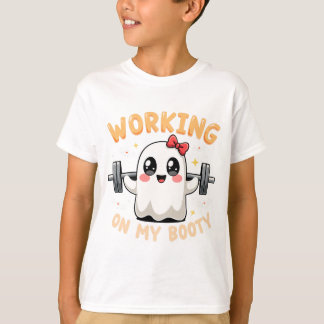 Camiseta Trabajando En Mi Trabajo De Construcción De Cuerpo