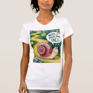CAMISETA TRABAJAR A SU PROPIO RITMO