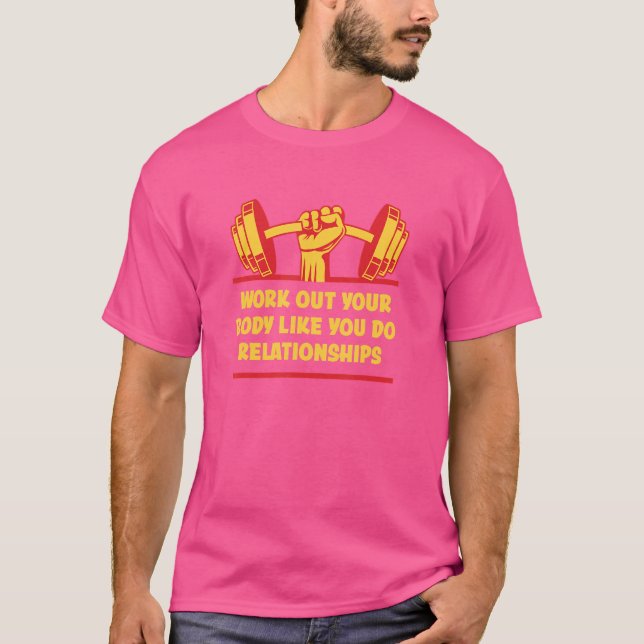Camiseta Trabajar como relaciones de entrenamiento Parejas  (Anverso)