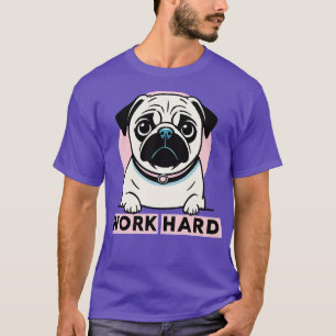 Camiseta Trabajar con bata dura