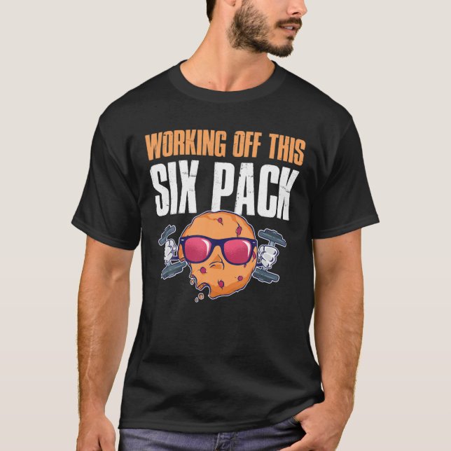 Camiseta Trabajar con este paquete de seis (Anverso)