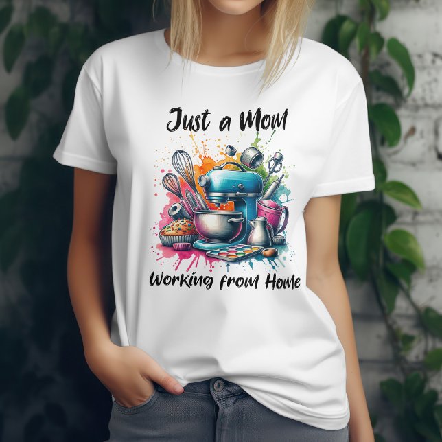 Camiseta Trabajar de manera divertida desde casa para Bakin (Subido por el creador)